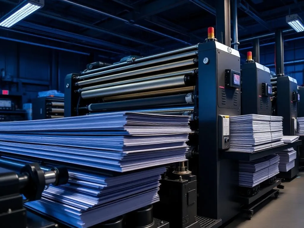 Ofset štamparska mašina sa CMYK valjcima — Bariprint Beograd