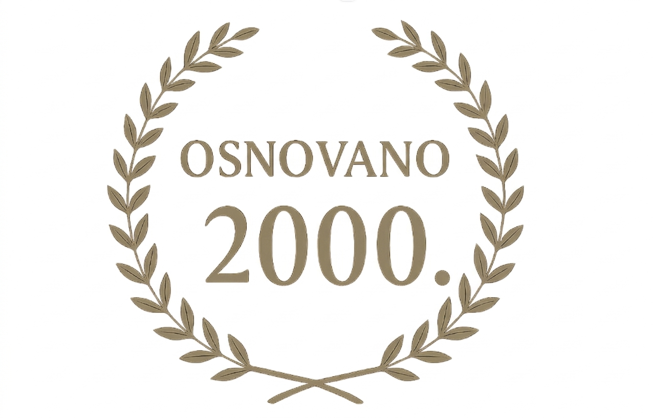 Osnovano 2000.